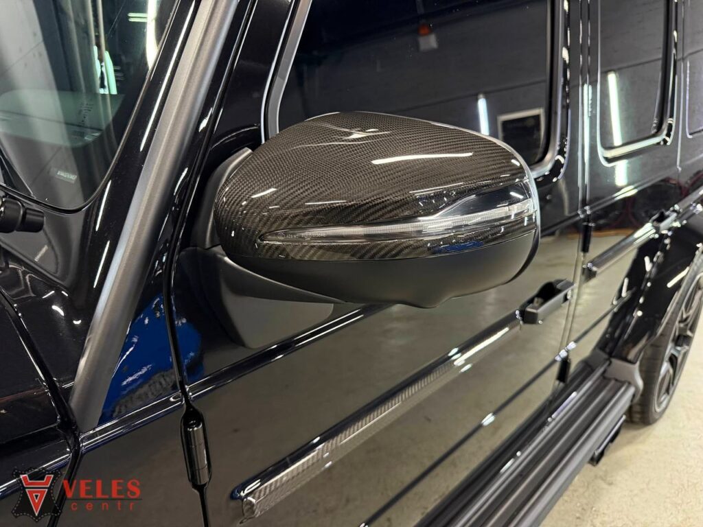 Установка карбонового обвеса на G-class рестайлинг