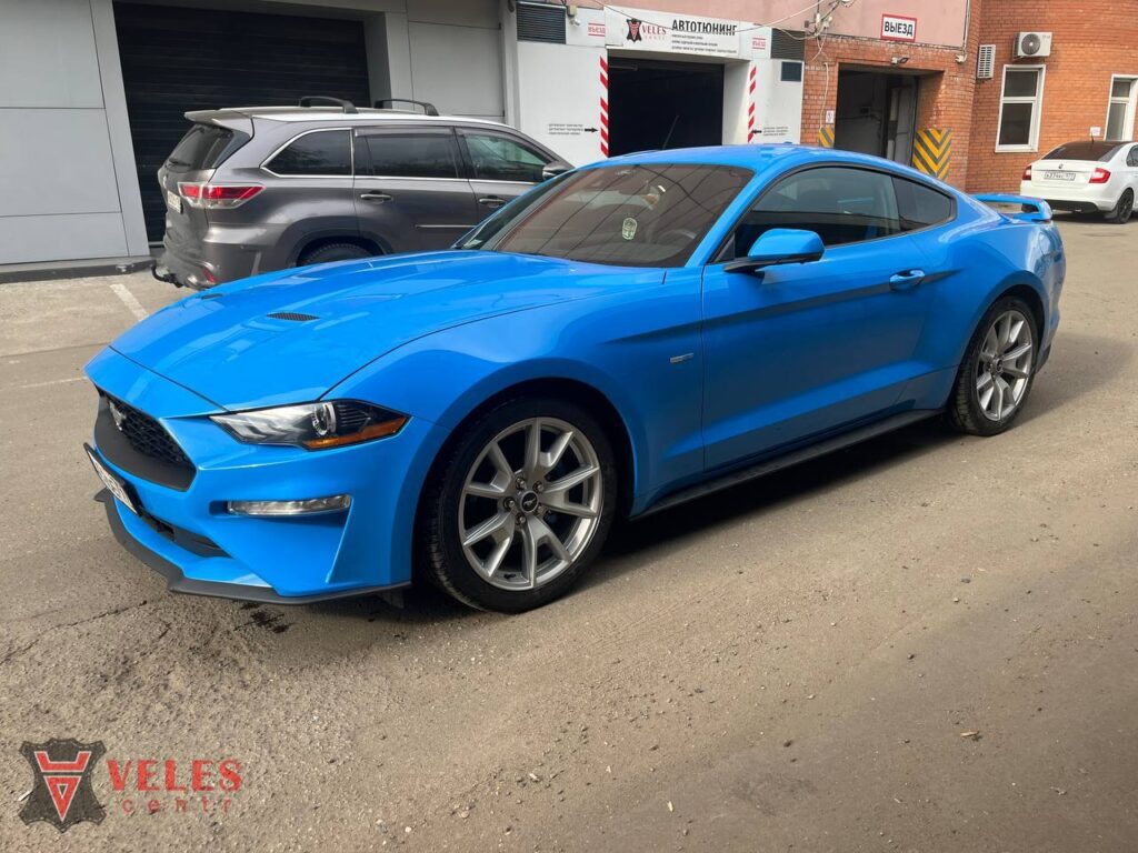 Полировка кузова Mustang 