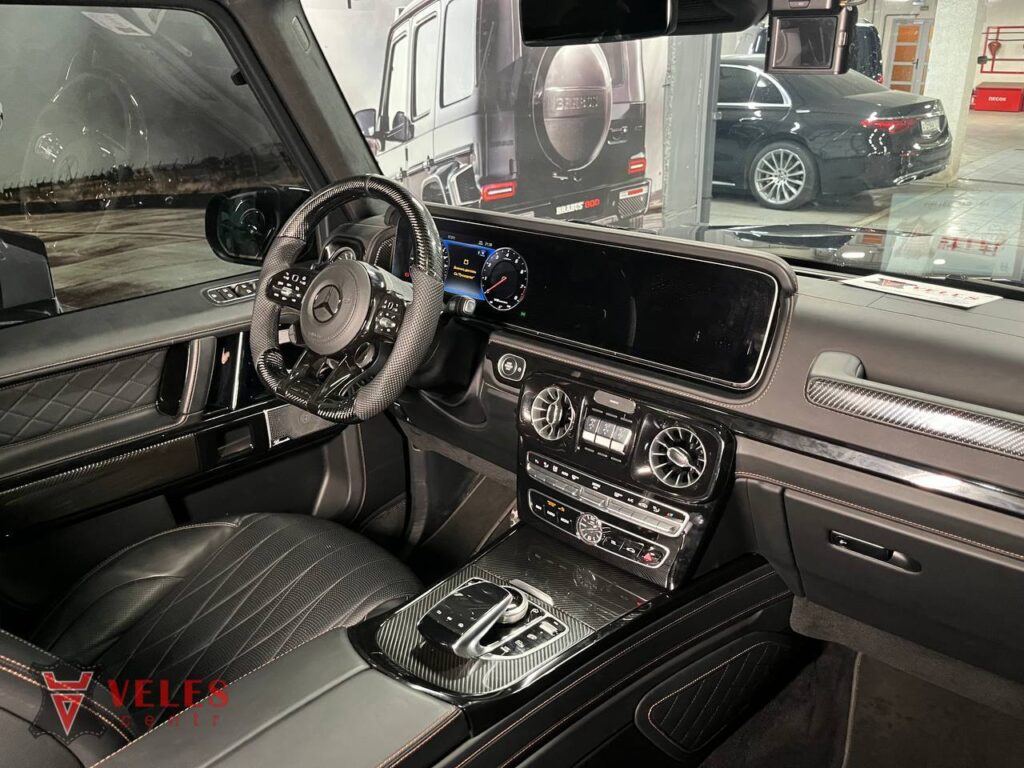 Установка карбона G-Class