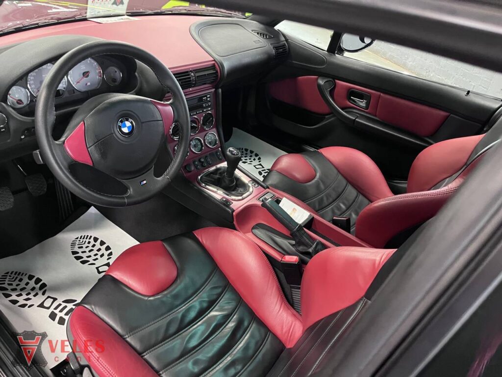 Покраска сидений BMW 